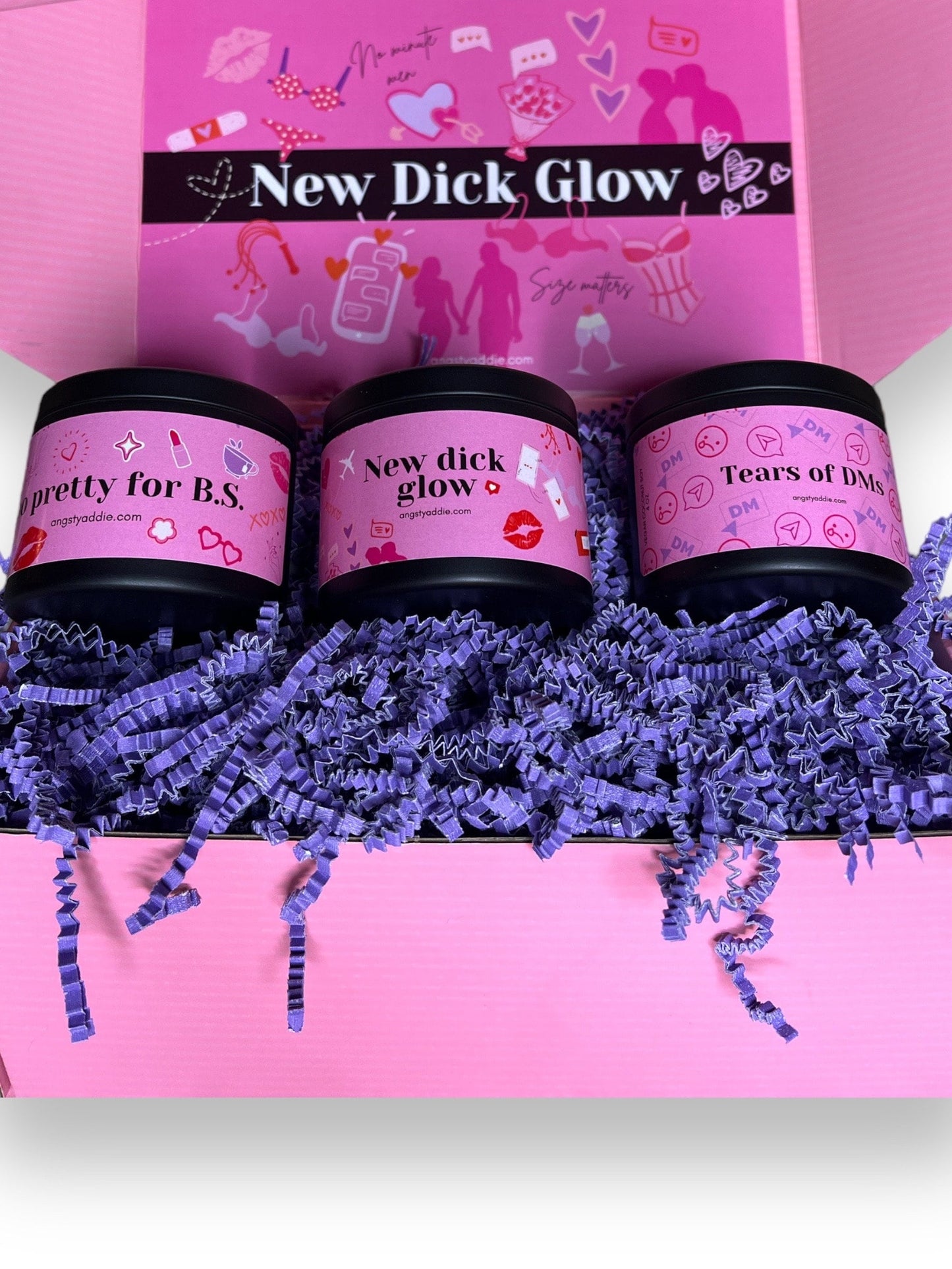 New Dick Glow gift box set