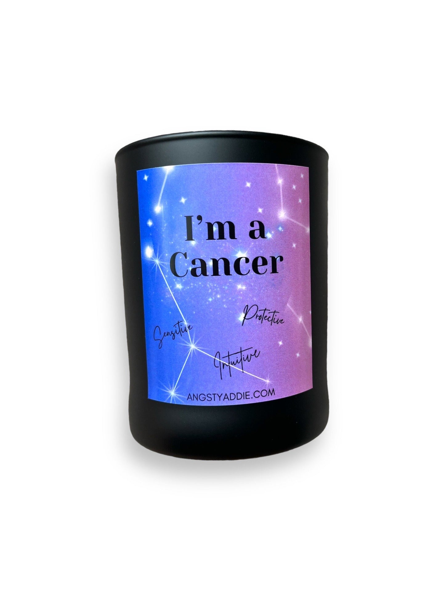 Cancer zodiac candle